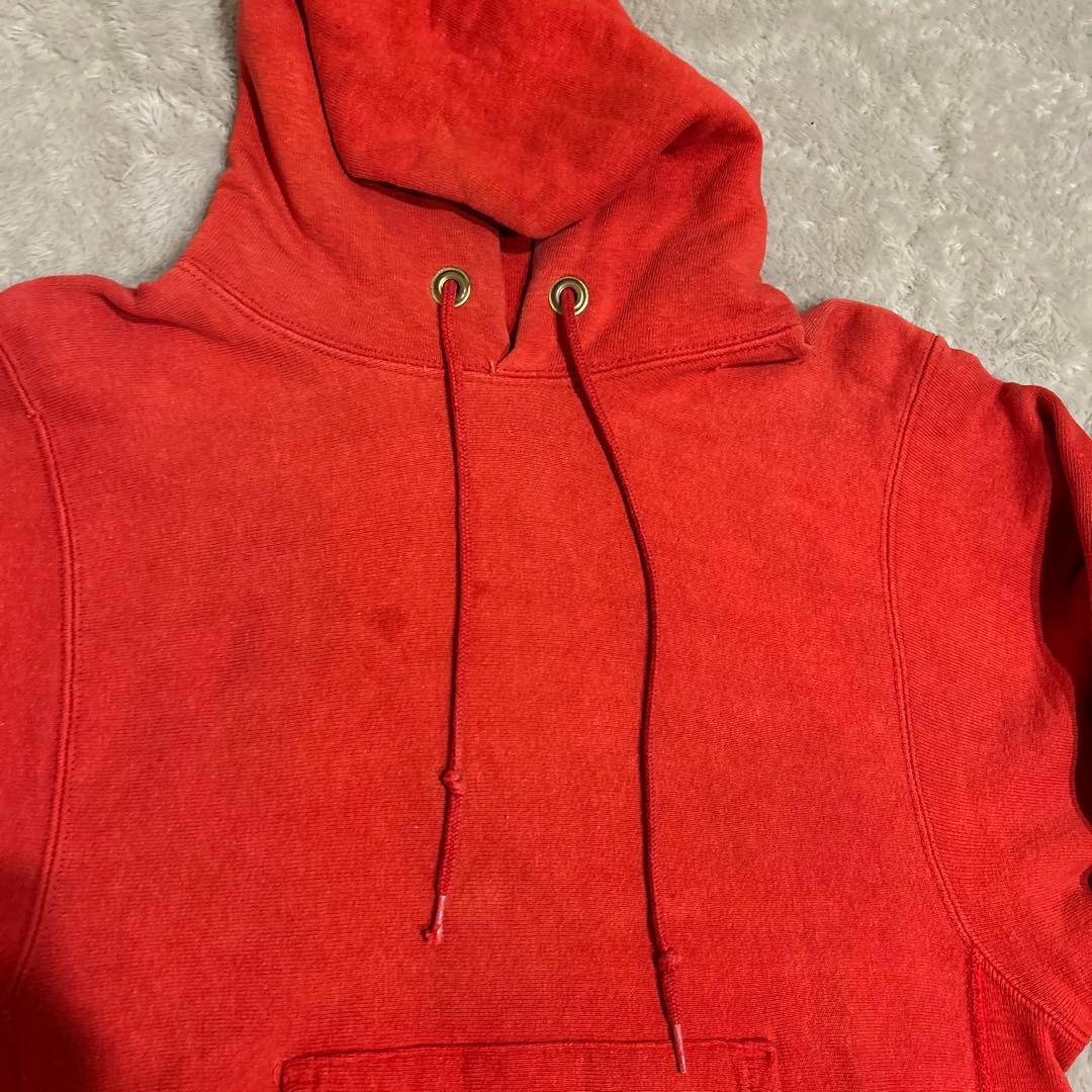 champion 単色タグ　リバースウィーブ　ビンテージスウェット　パーカー　S