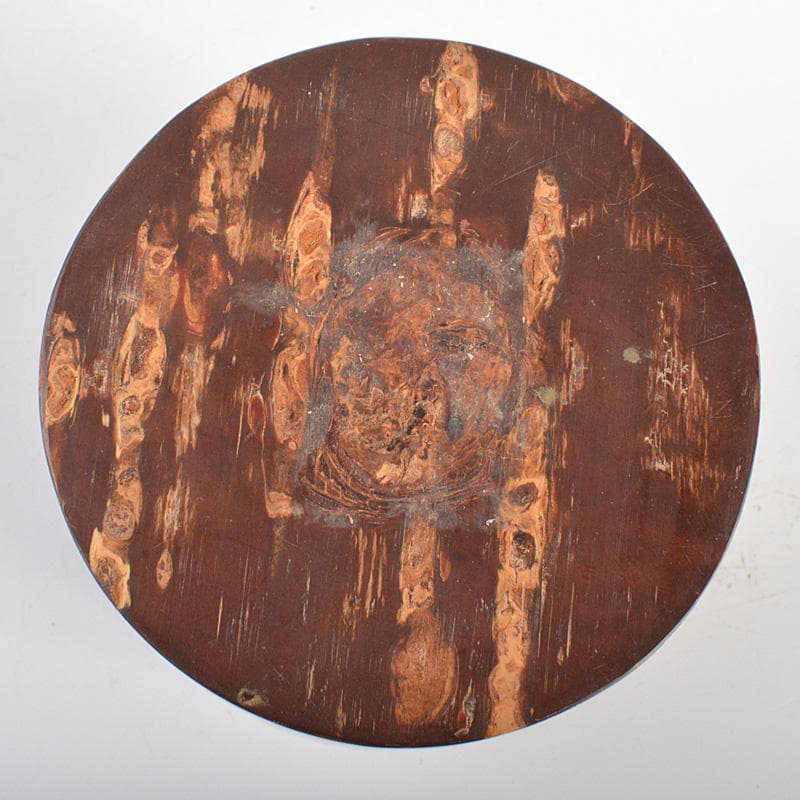 茶道具　中出松峰作　桜蒔絵　桜皮中次　棗　共箱　V　6604