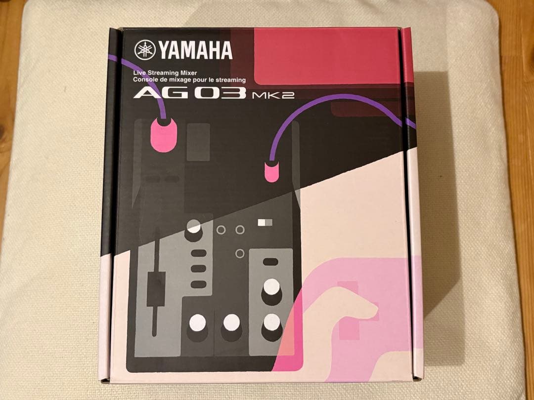 YAMAHA ライブストリーミングミキサー AG03MK2