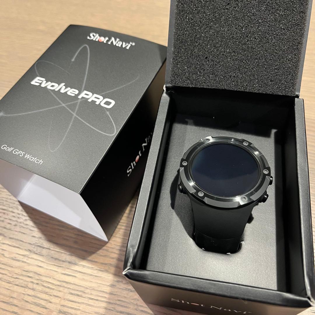 【新品未使用】Shot Navi Evolve PRO ゴルフ GPS ウォッチ