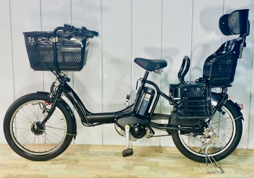 2947ブリヂストン8.9アンペア3人乗り対応子供乗せ　電動アシスト自転車