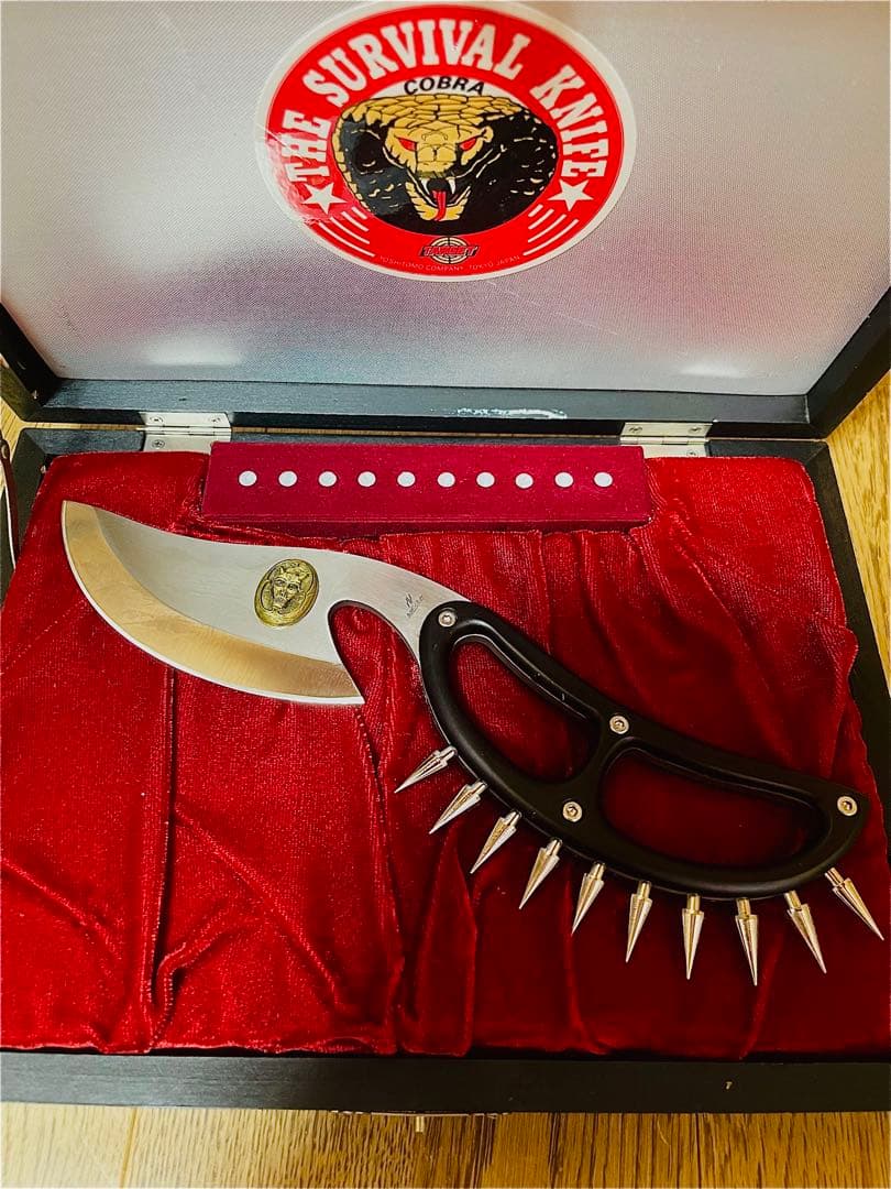 コブラ サバイバルナイフ 専用ケース付き