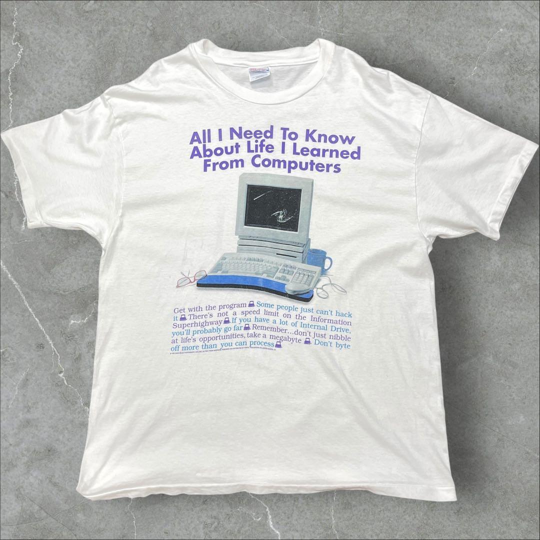 90s 00s 企業t PC系 ポスター系 IP産業 USA製 アーティストT