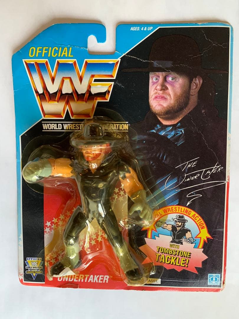 WWE WWF アンダーテイカー フィギュア　ハズブロ