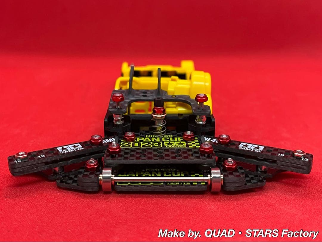 【ミニ四駆・VZ用】1軸リヤアンカー＋リヤスキッド＋モーター押さえ＋ Aパーツ