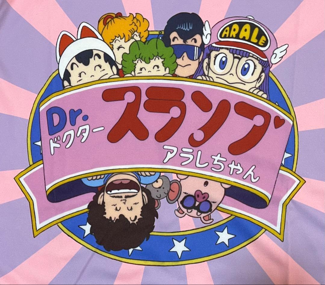 Dr.スランプ アラレちゃん x galaxxxy コラボTシャツ パープル