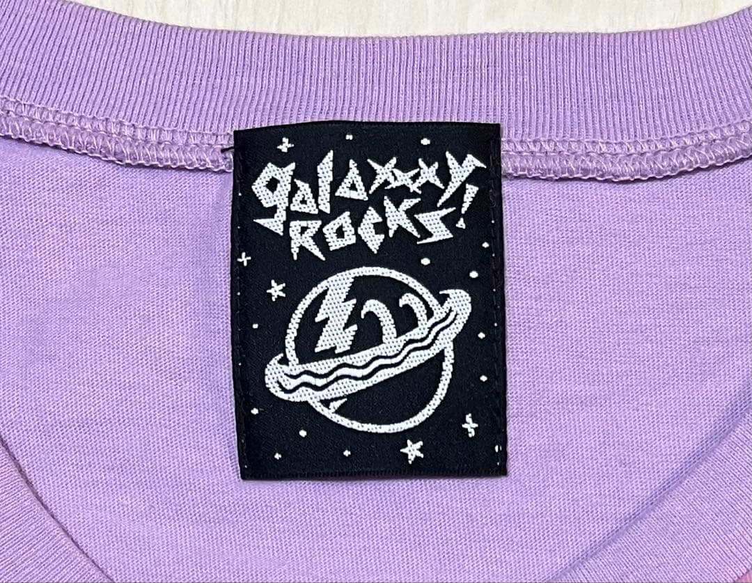 Dr.スランプ アラレちゃん x galaxxxy コラボTシャツ パープル