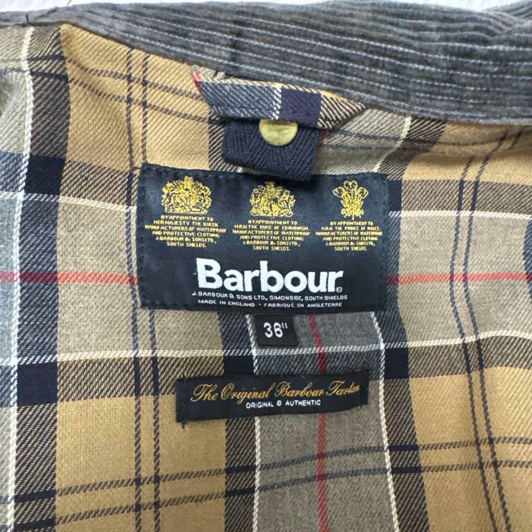 BARBOUR INTERNATIONAL サイズ36 バブアー ウォッシュド