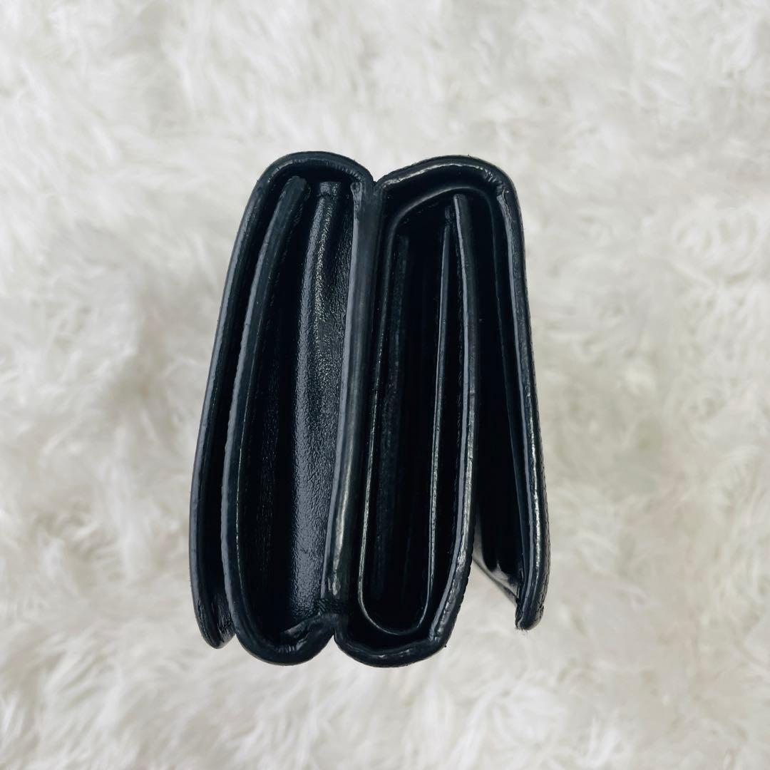 近年✨極美品 TBロゴ バーバリー 三つ折り財布 コンパクトウォレット ミニ財布