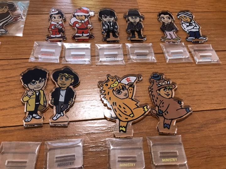 CHEMISTRY ミニストリー MINISTRY アクリルフィギュア堂珍川畑