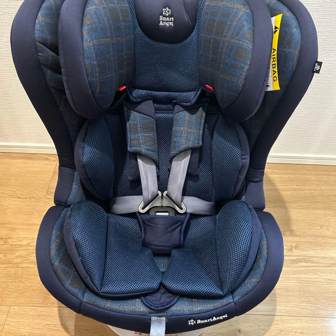 【良品】Smart Angel アイターンFIXロング チャイルドシート 回転式