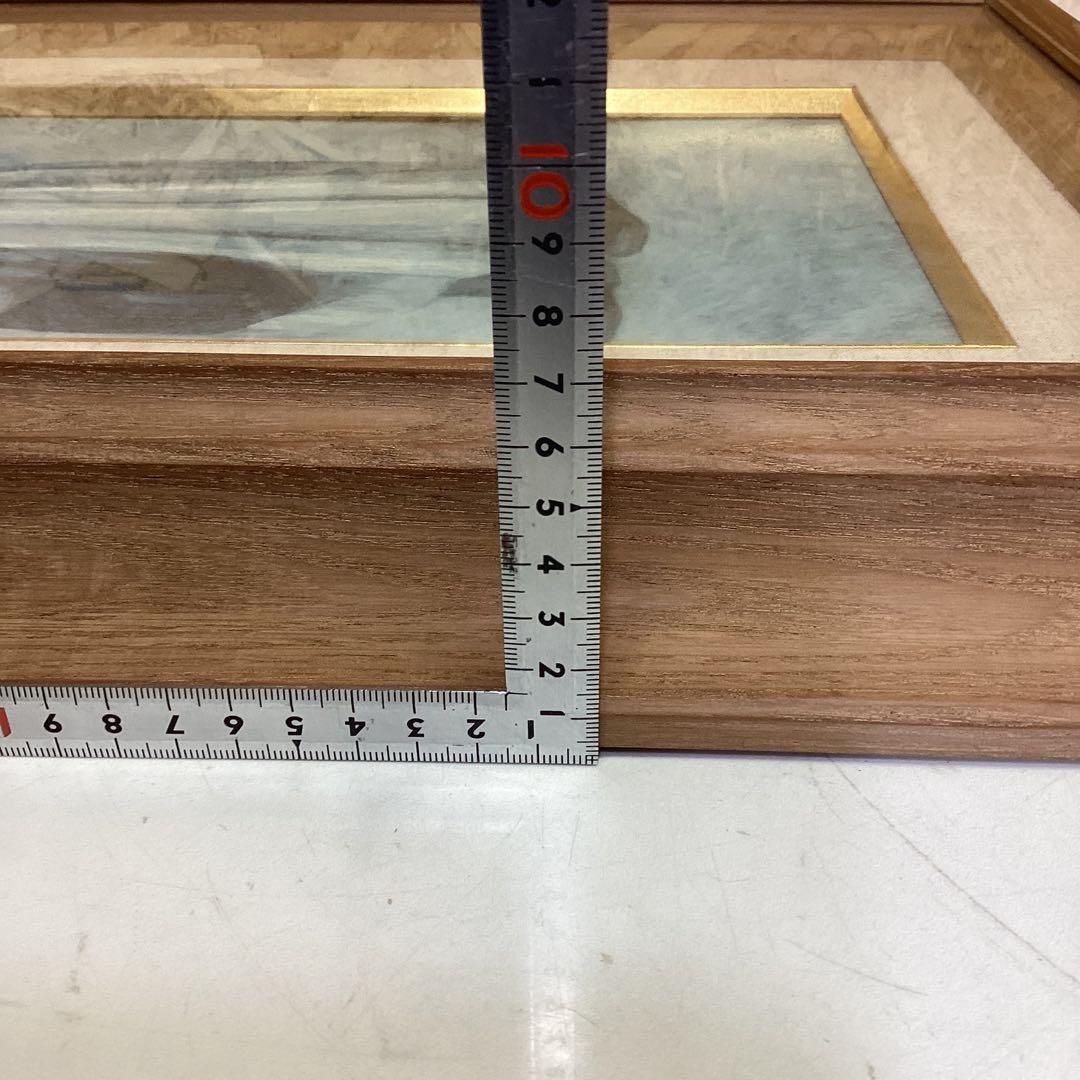 ルノワール名画額装オレンチ籠の女　A.C.P 複製画（1889） c-88