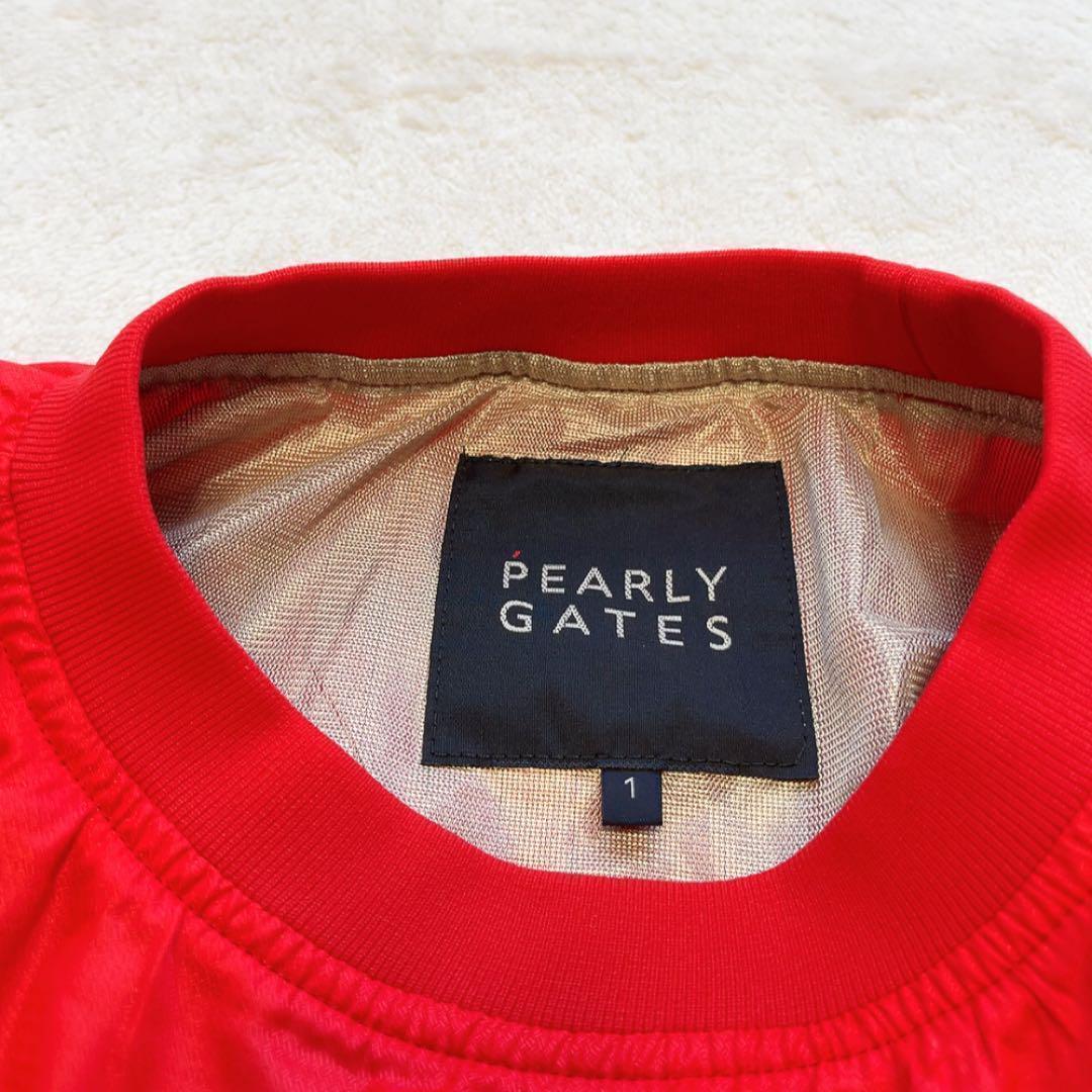 美品　パーリーゲイツ スニード　蓄熱裏地　赤　レッド