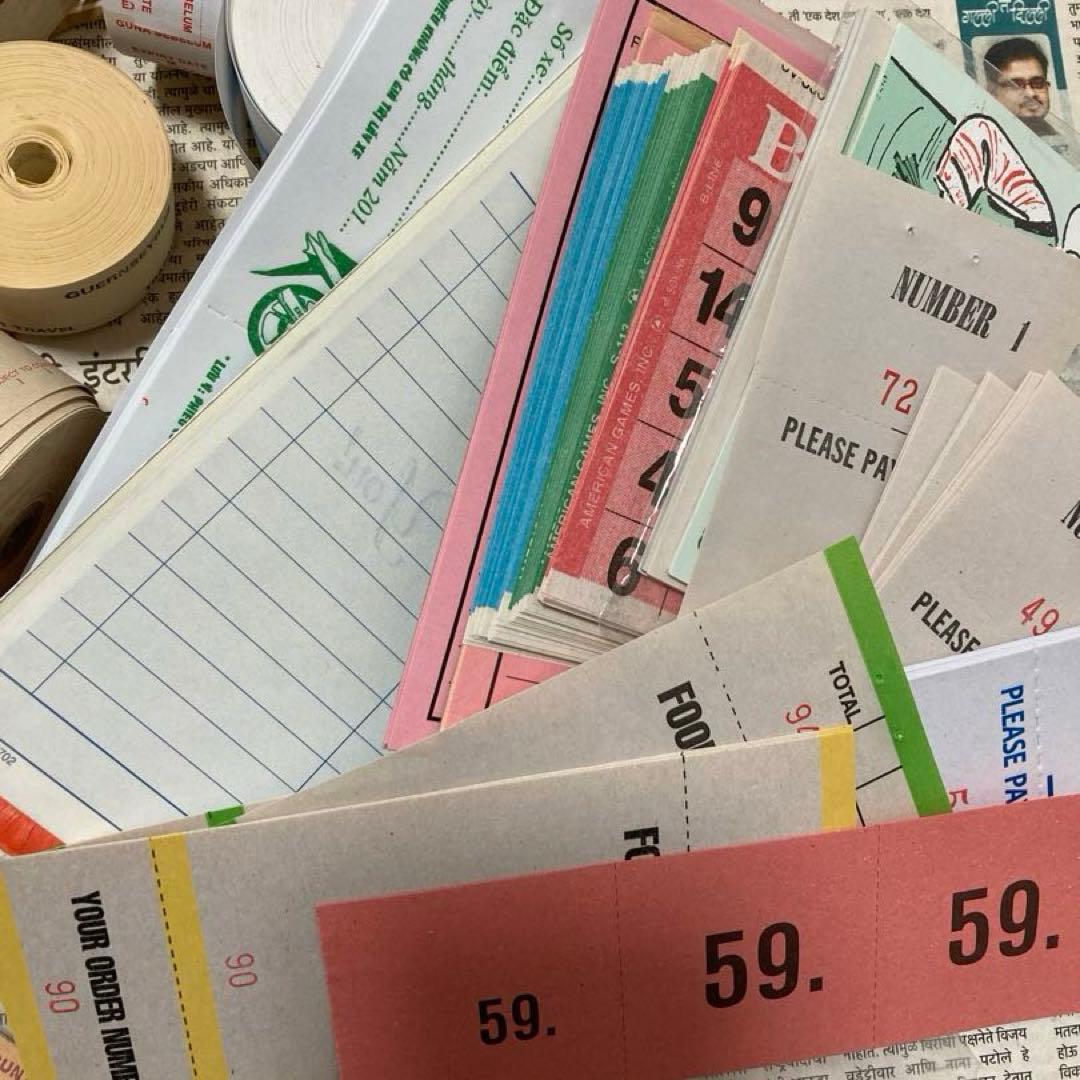 ブ*チ様 海外ロールチケット紙もの　まとめ売り