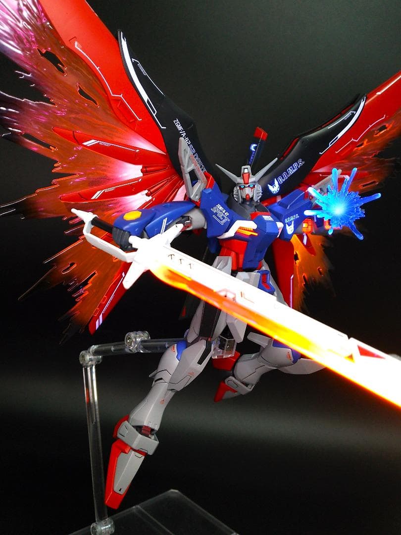 HG デスティニーガンダムSpecⅡ＆ゼウスシルエット