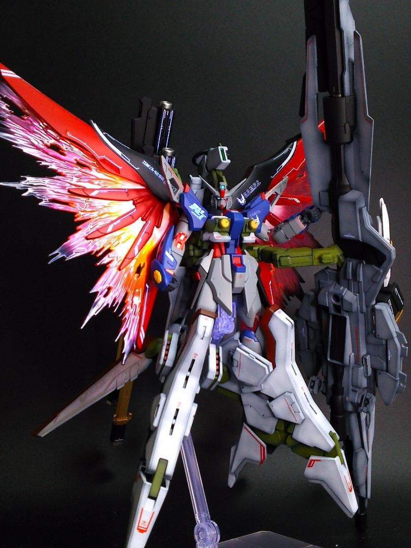 HG デスティニーガンダムSpecⅡ＆ゼウスシルエット