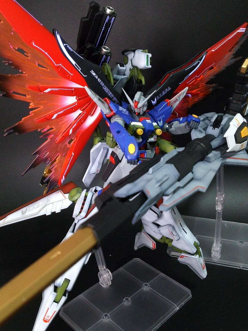 HG デスティニーガンダムSpecⅡ＆ゼウスシルエット