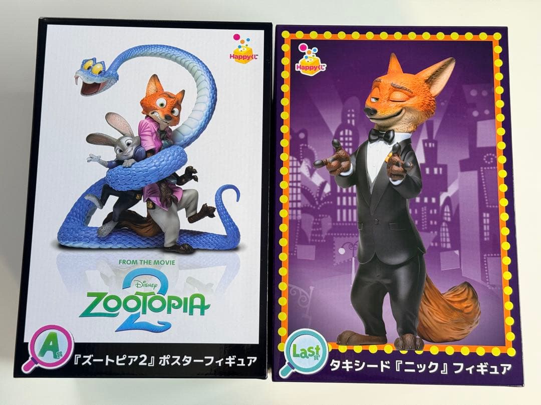 夢*様 【未開封】 ズートピア2 A賞　ラストワン ポスターフィギュア　Happ