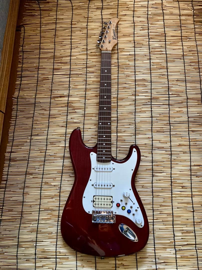 ☆杢目が綺麗な珍品　改造を施し新機能満載　KIMAXE ST