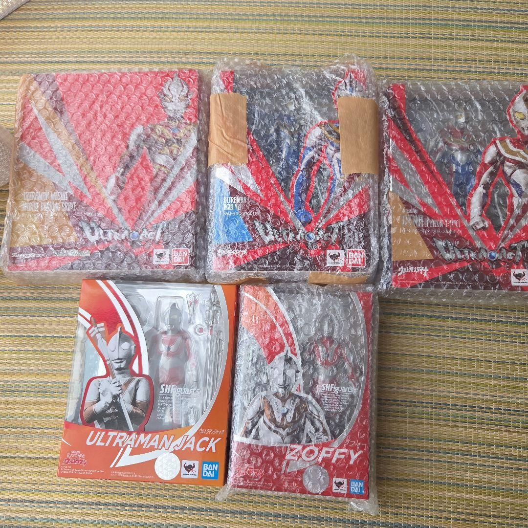 shfig．uartsact ウルトラ戦士シリーズ5体セット