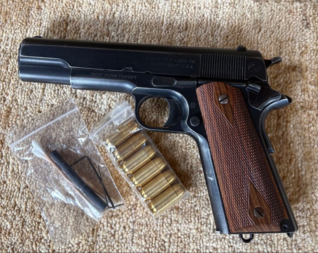 MGC コルトM1911 アーミーモデル 美鉄塗装カスタム　セガールイメージ