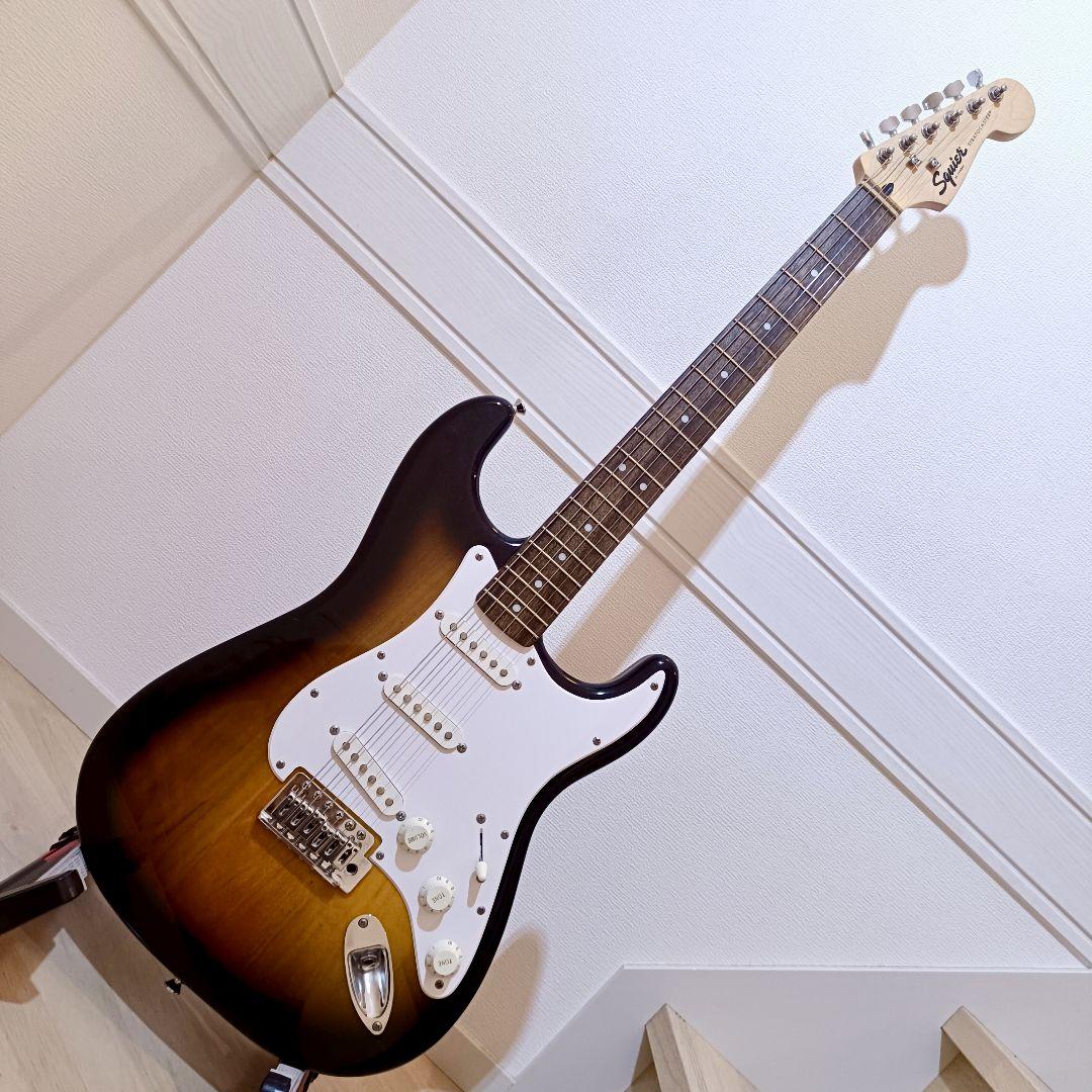 Squier　ストラトキャスター　サンバースト　【メンテ済】