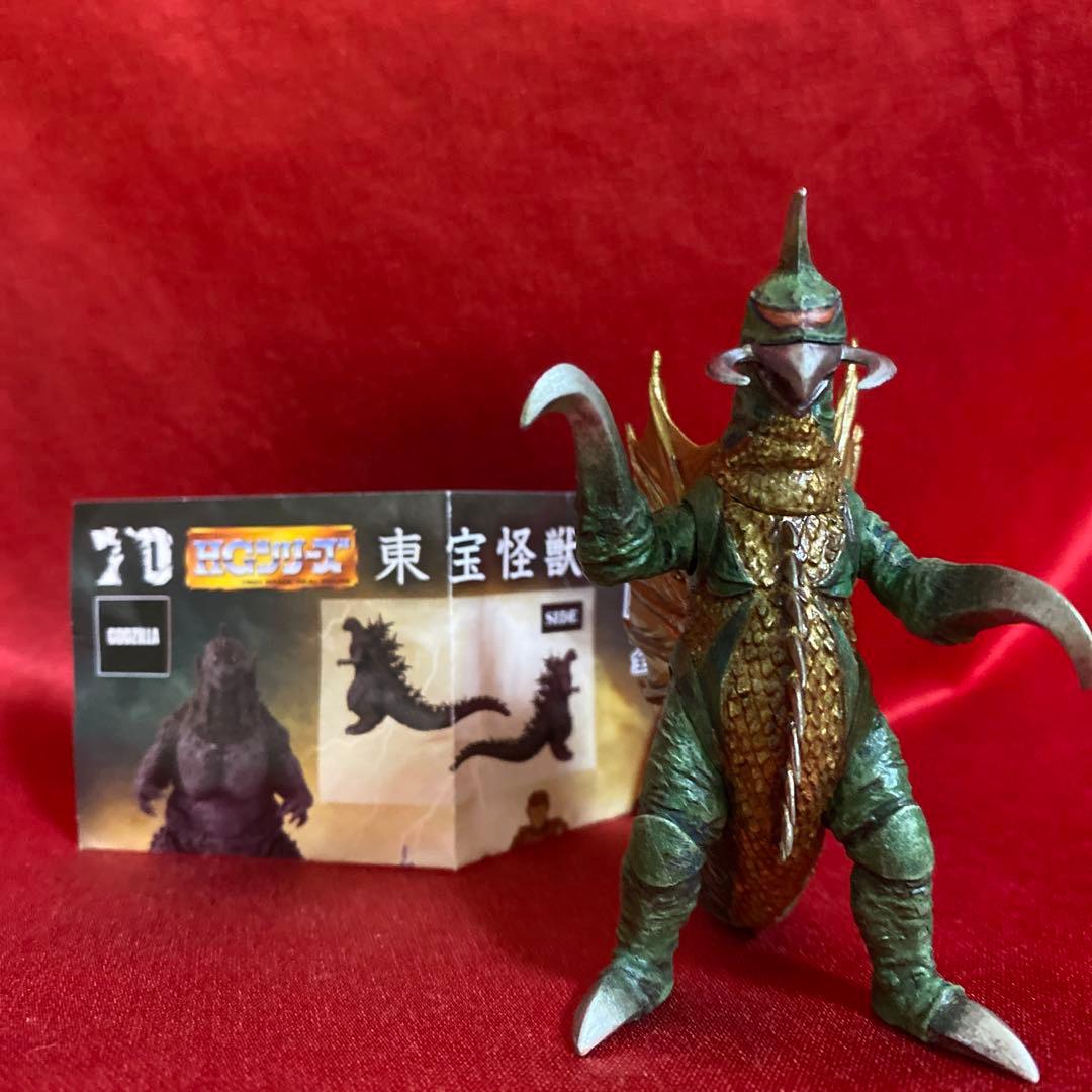 ガイガン1972 リペイント品　HG東宝怪獣　ゴジラ　ガシャポン　バンダイ