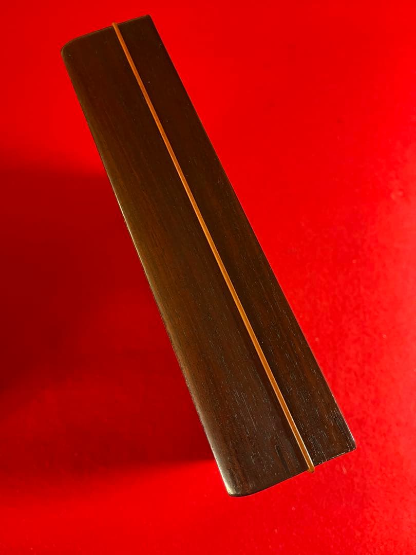 【墨研】yoshi⑨◆紫檀葡萄玉杢硯箱◆時代物◆文房四宝 文人趣味 文箱