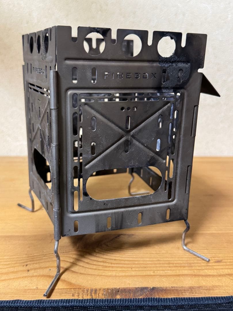 「チタン製」ファイヤーボックス 焚き火台