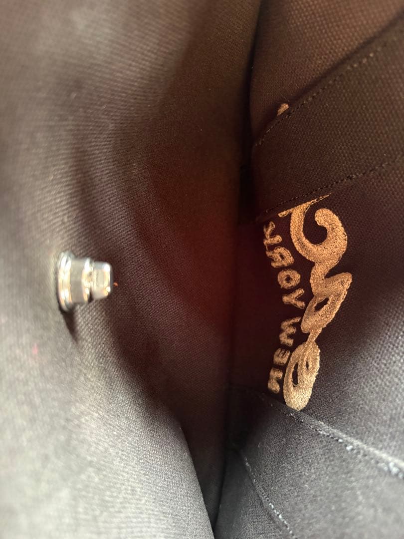 【未使用級】コーチ CP158 カーゴトート ハンドバッグ 黒 ブラック