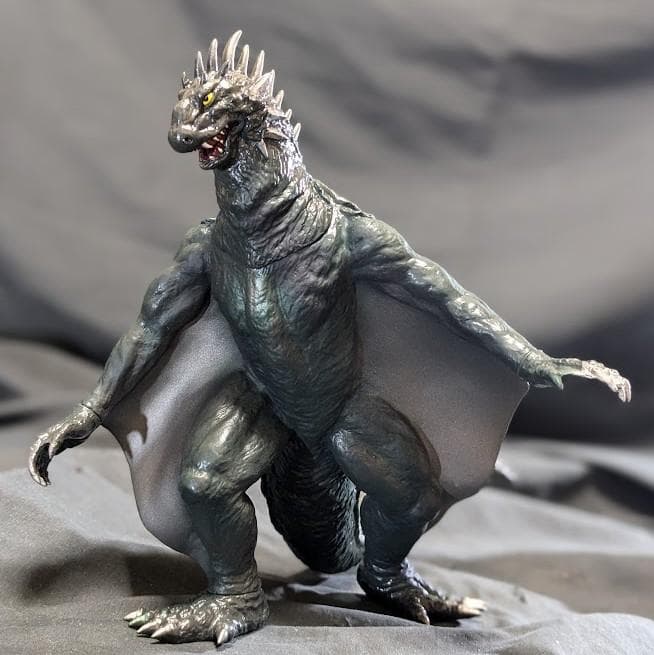 大怪獣バラン 婆羅陀魏山神（ＣＣＰ）200個限定ソフビ大判ポスターカラー版