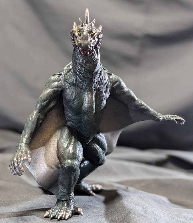 大怪獣バラン 婆羅陀魏山神（ＣＣＰ）200個限定ソフビ大判ポスターカラー版