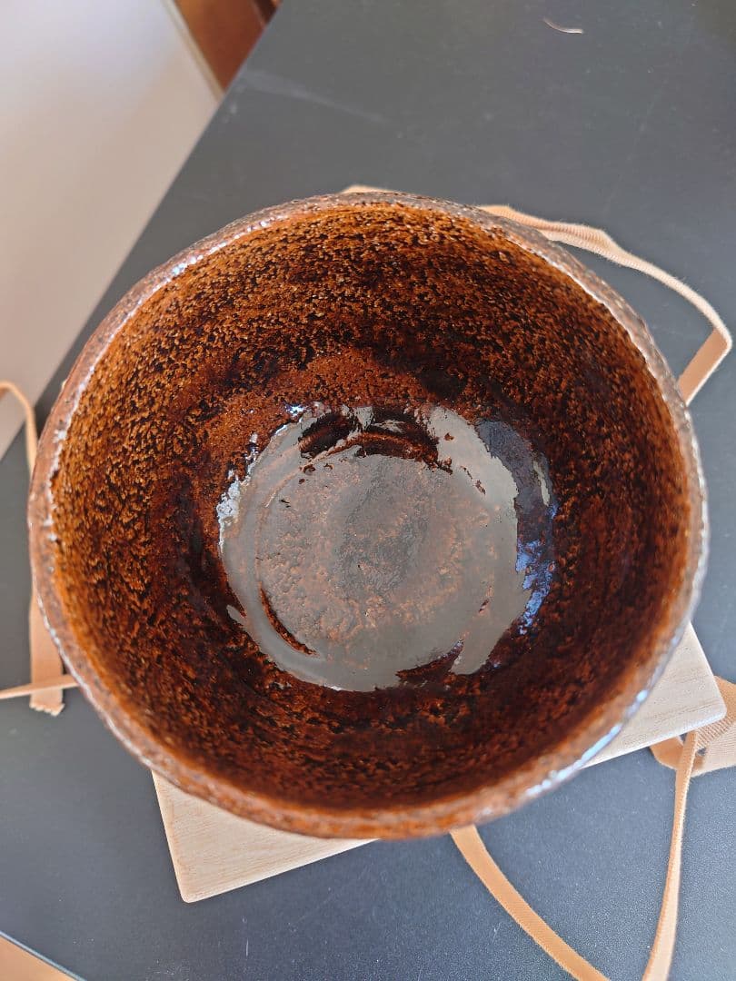 大樋焼茶碗　大樋一平 木箱付き