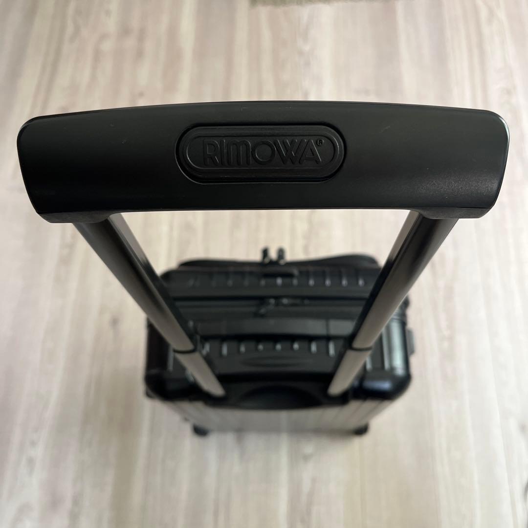 RIMOWA/リモワ ボレロ 稀少な二輪 機内持込 ブラック