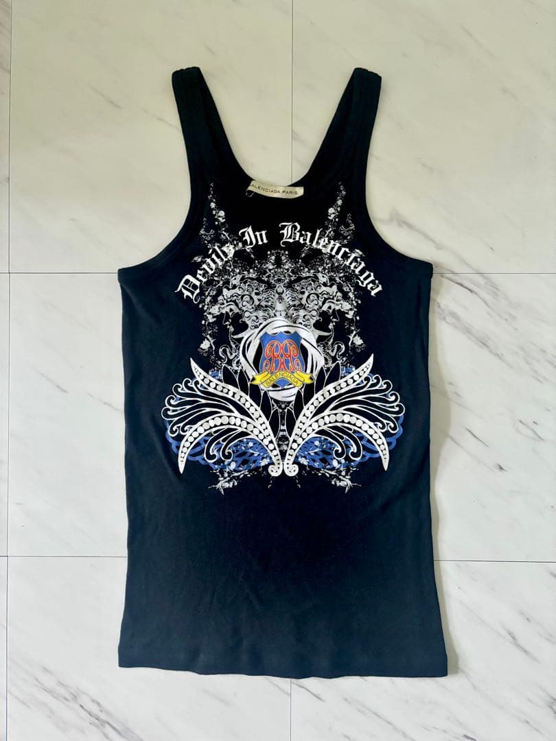 Balenciaga バレンシアガ　タンクトップ ブラック