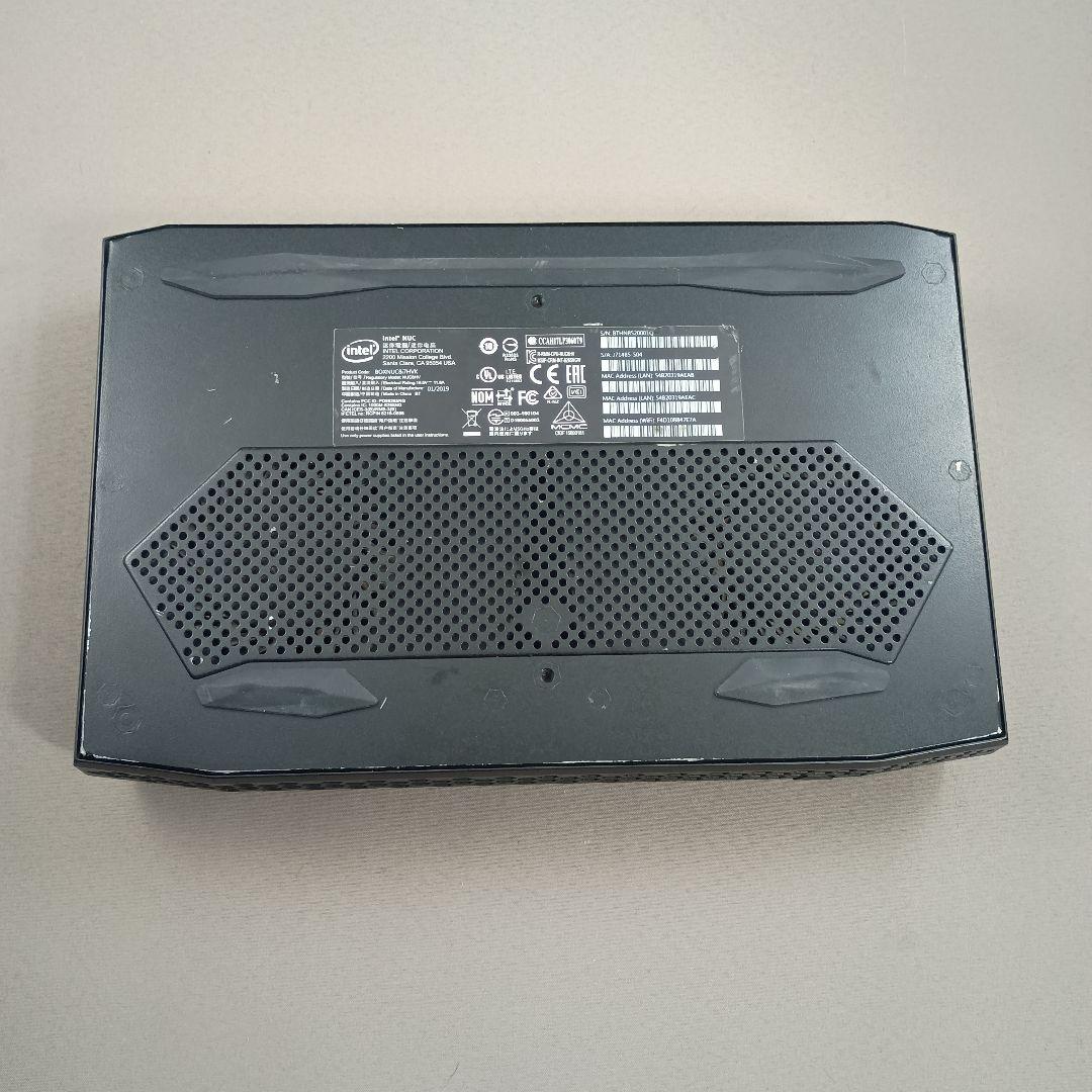 【中古】Intel NUC8i7HVK ベアボーン ミニPC ゲーミングPC