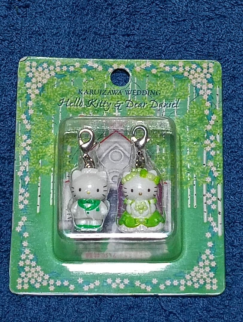 軽井沢限定キティ ウェディングファスナーマスコット
