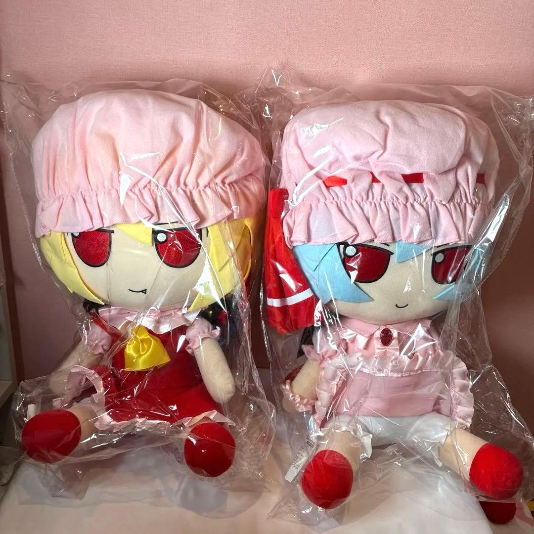 東方Project　ふもふもふらん。　ふもふもれみりあ。　まんなかさいず　セット