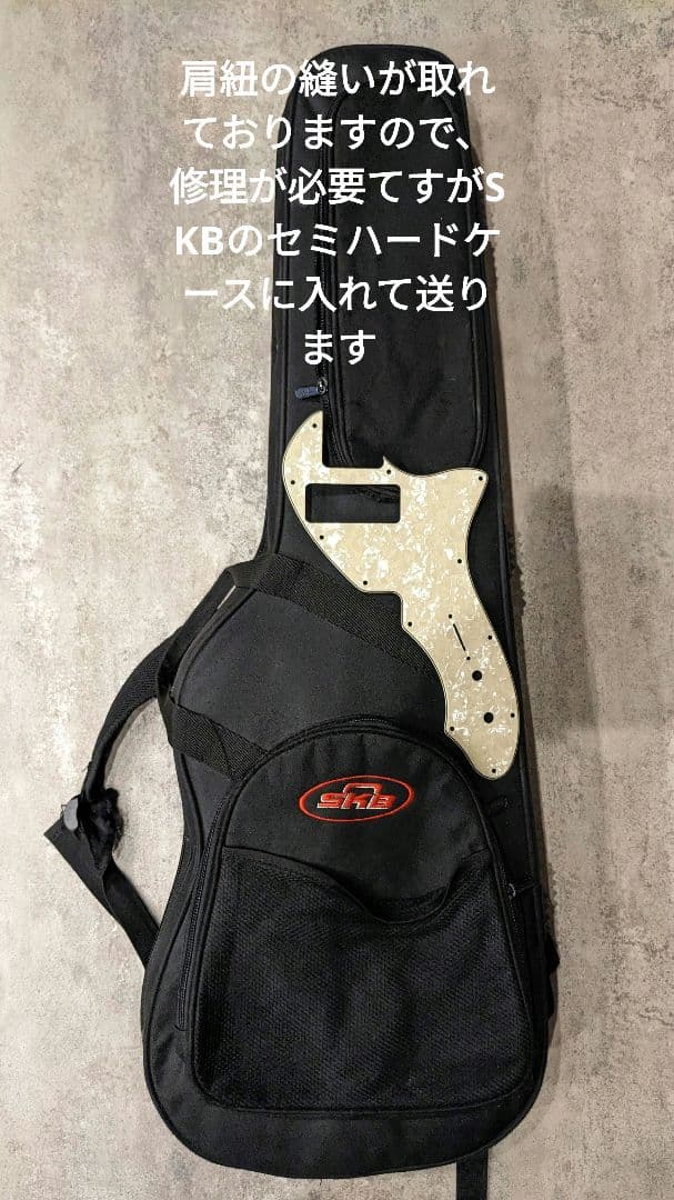 コンポーネント　テレキャスターシンライン　ビグスビー付　重量3.50kg