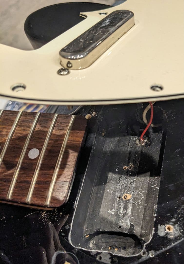 コンポーネント　テレキャスターシンライン　ビグスビー付　重量3.50kg