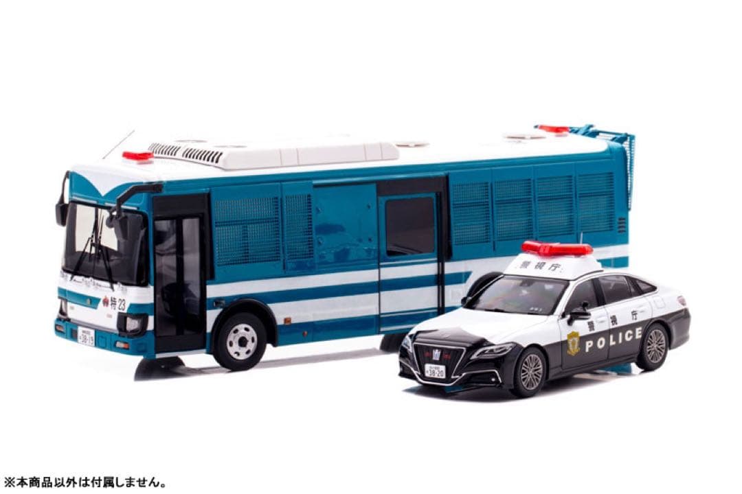 1/43 いすゞ エルガミオ 2023 警視庁警備部機動隊大型人員輸送車両 宮沢
