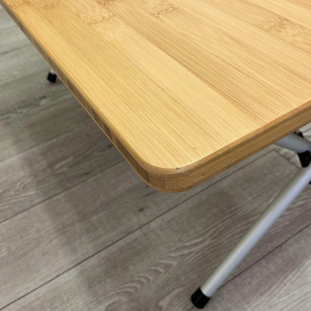 peak ワンアクションローテーブル竹