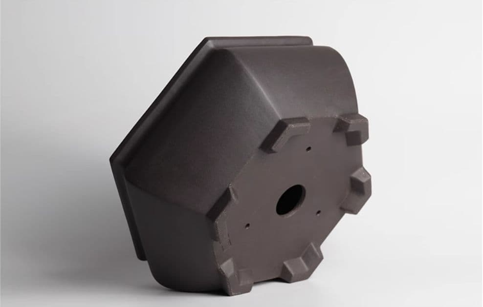 宜興 紫砂鉢 六角鉢 盆栽鉢 植木鉢