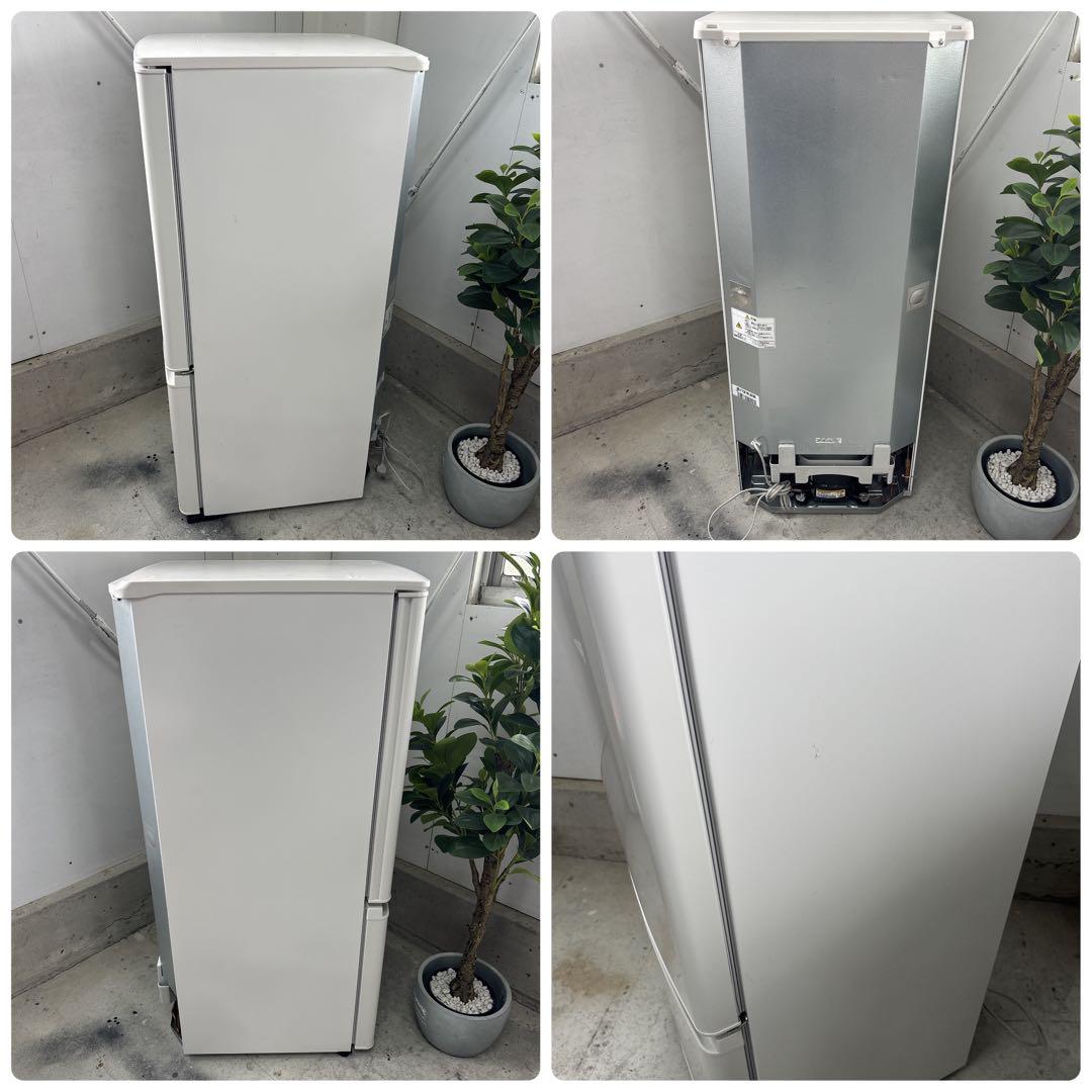 三菱 MITSUBISHI 2ドア冷蔵庫 MR-P15H-W 146L