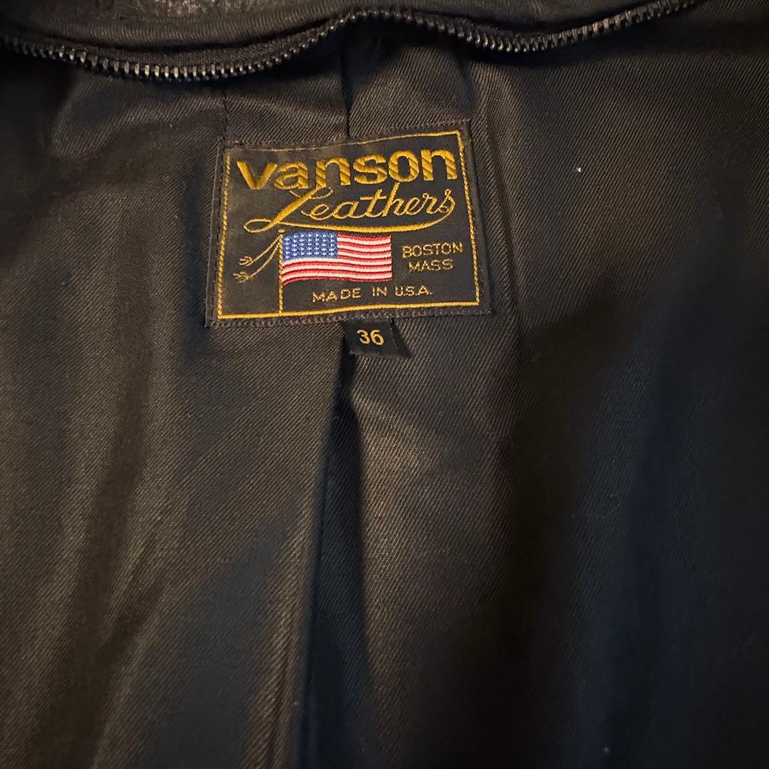 VANSON バンソン シングルライダース ヴィンテージ タロン