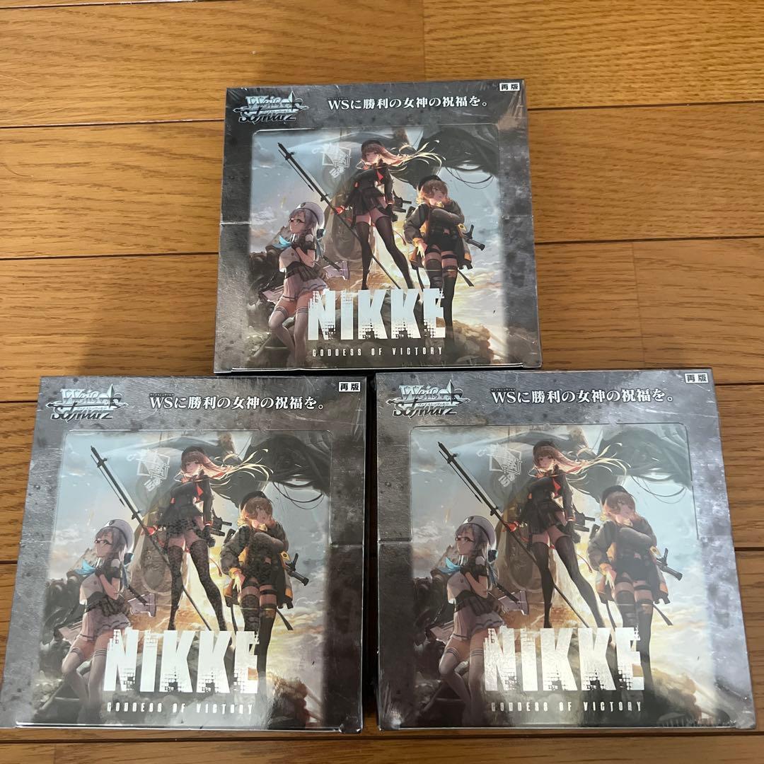 NIKKE ヴァイスシュヴァルツ　3BOX シュリンク付き　再販