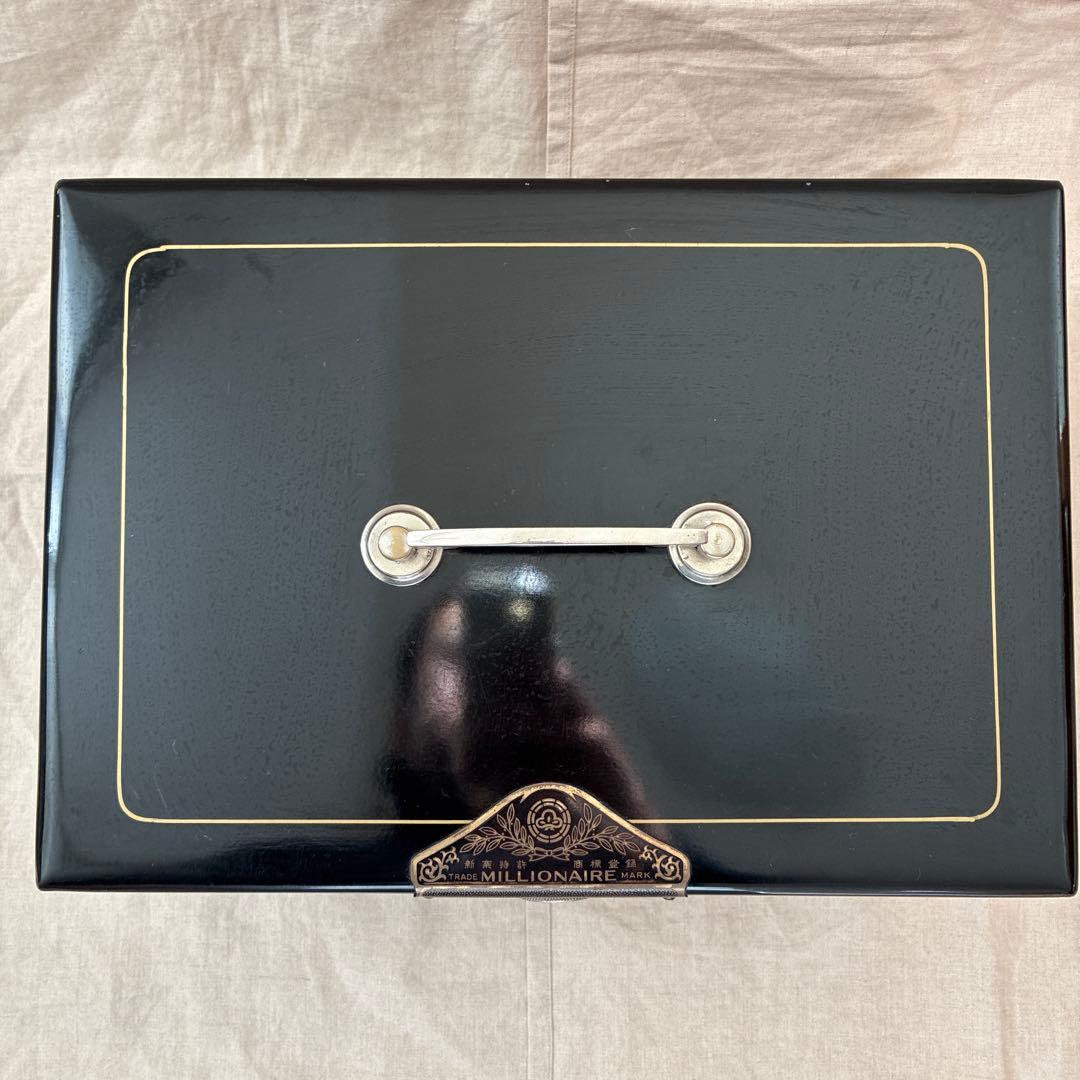 手提げ金庫　MILLIONAIRE アラームキャッシュボックス