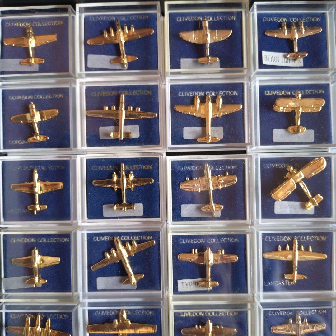 Cliuedonクライブドンコレクションピンバッチ米.英.仏.独.日.他軍用機