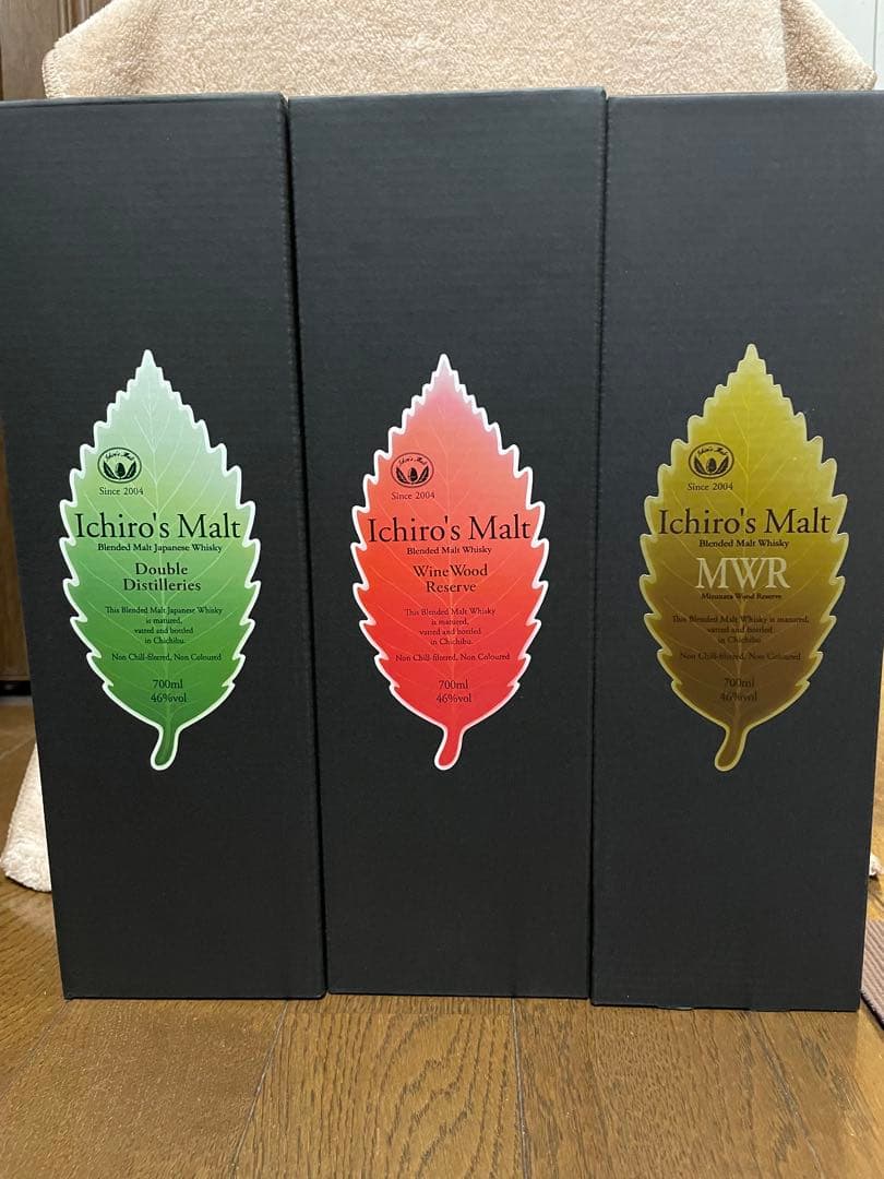 Ichiro's Malt イチローズモルトリーフシリーズ3本セット
