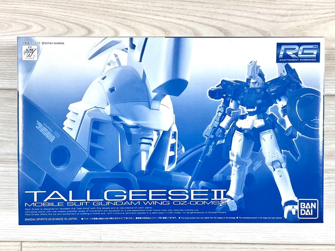RG トールギス Ⅰアニメカラー&Ⅱ 2体セット 新品未組立